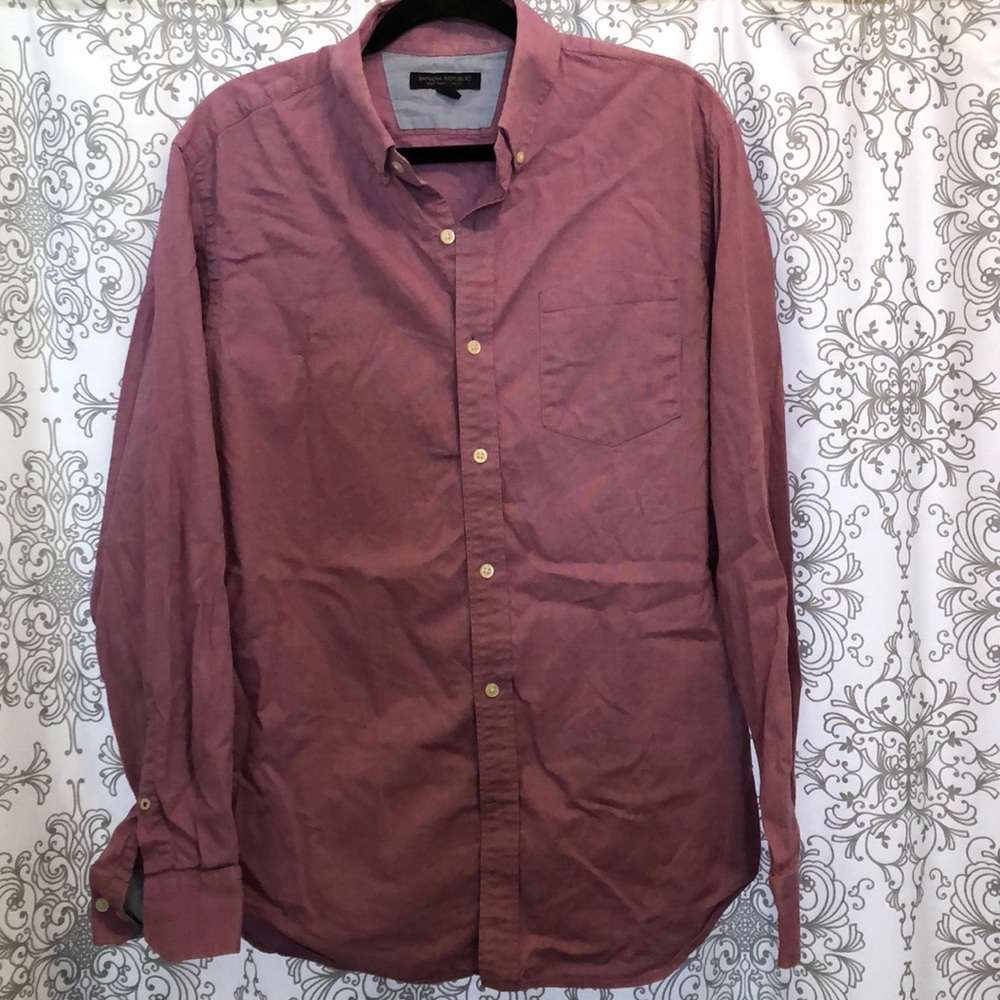 Purple Banana Republic Shirt